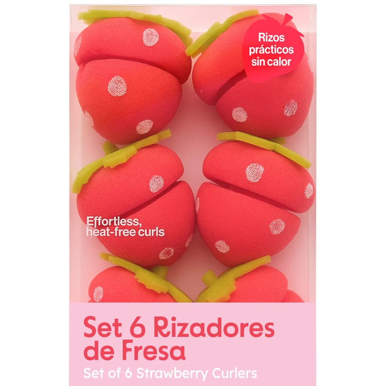 Set 6 Rizadores de Fresa