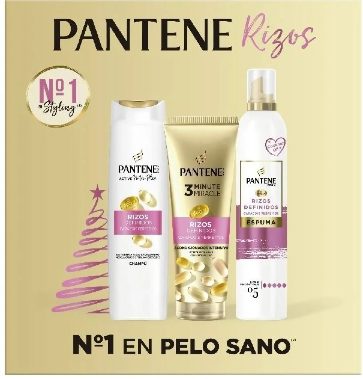 Set Rizos Nº1 En Pelo Sano