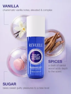 Set Trio Violet Vanilla Delight Fragance
