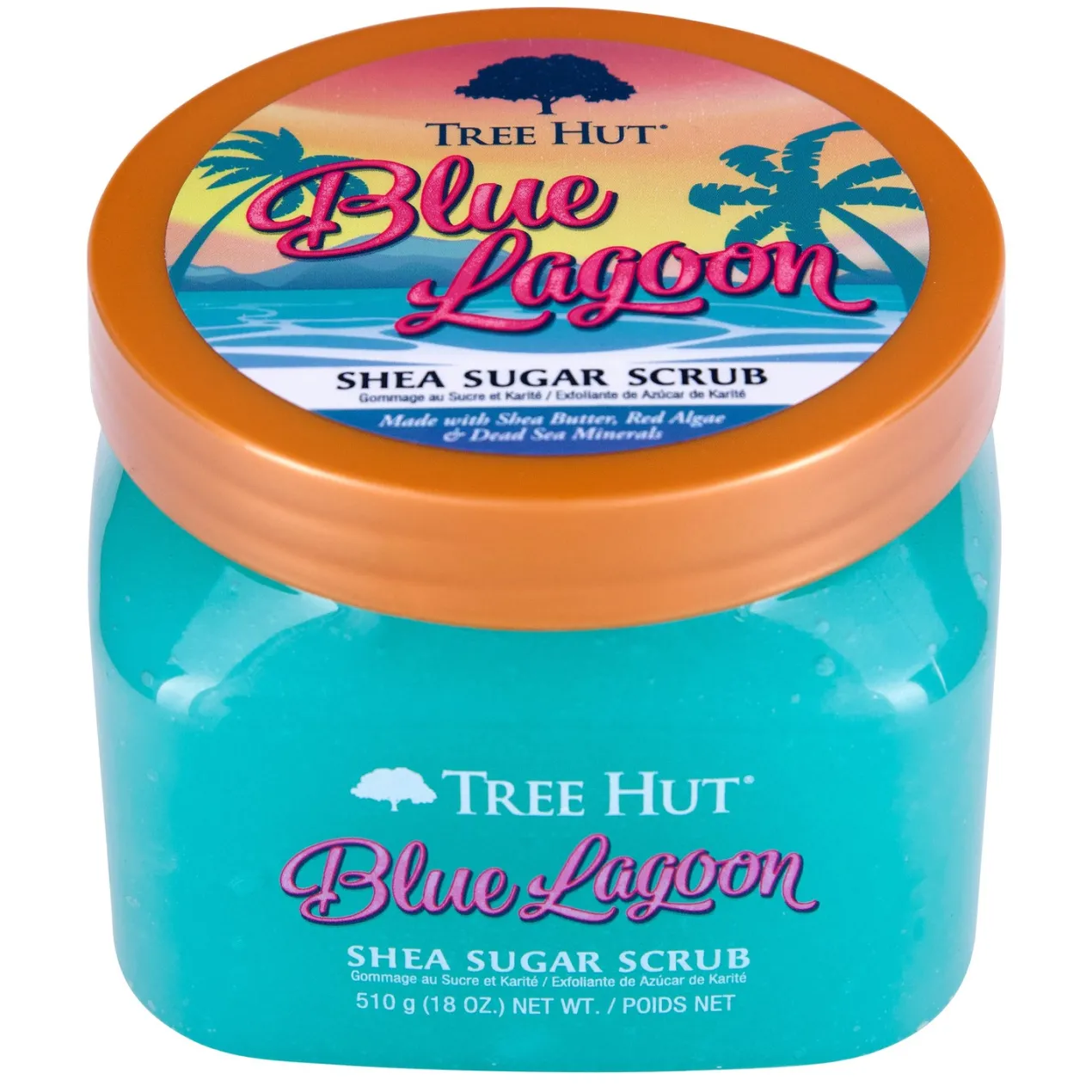 Shea Sugar Scrub Blue Lagoon Exfoliante Corporal