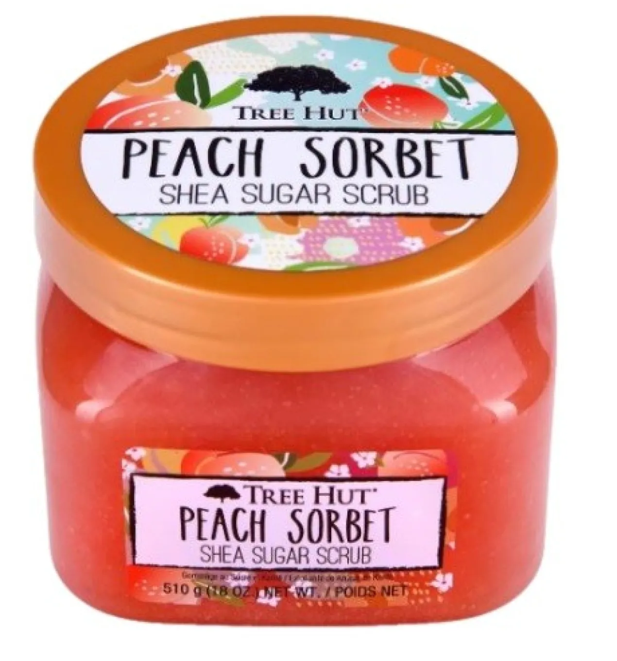 Shea Sugar Scrub Peach Sorbet Exfoliante Corporal