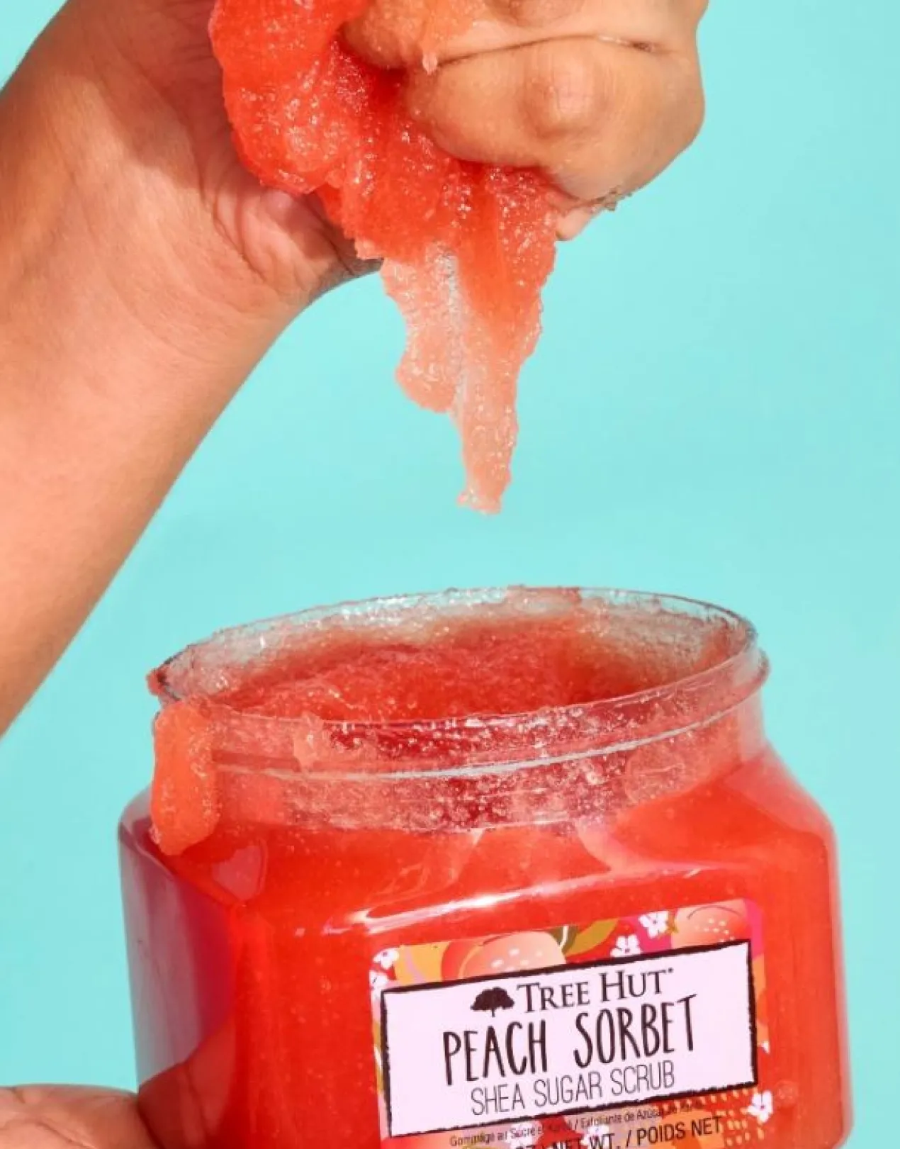 Shea Sugar Scrub Peach Sorbet Exfoliante Corporal