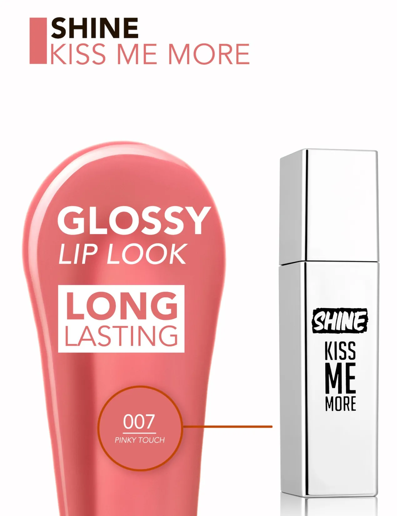 Shine Kiss Me More Labial Líquido