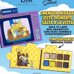 Simpson Family Paleta Sombras Ultra Pigmentada Edición Limitada