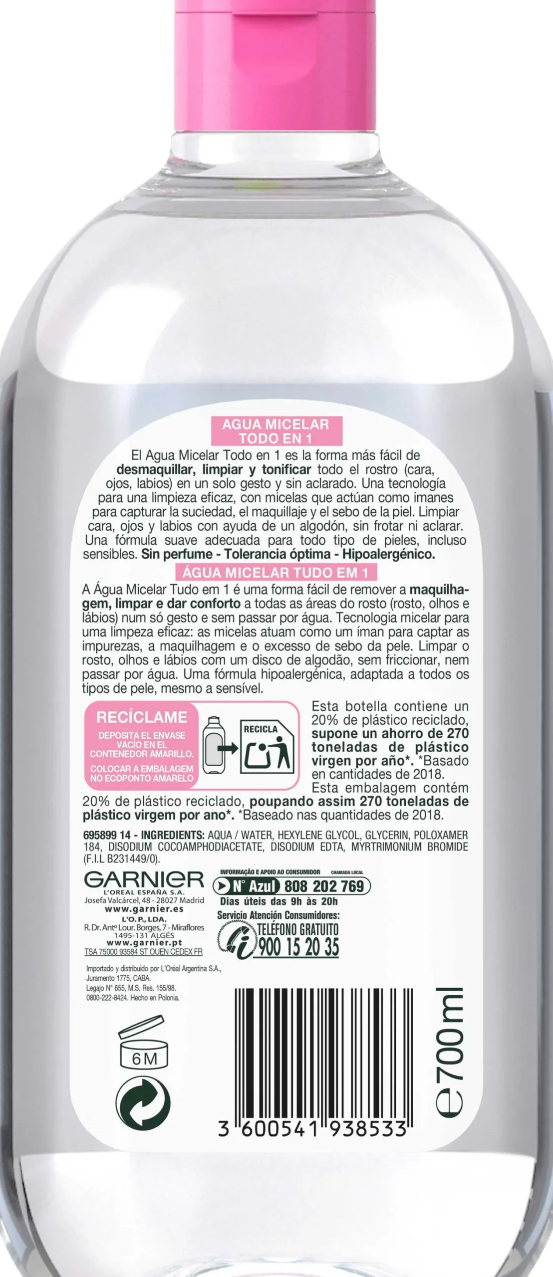 Skin Active Agua Micelar