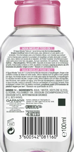 Skin Active Agua Micelar
