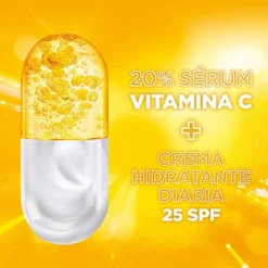 Skin Active Vitamina C Crema Serum Iluminador Antimanchas
