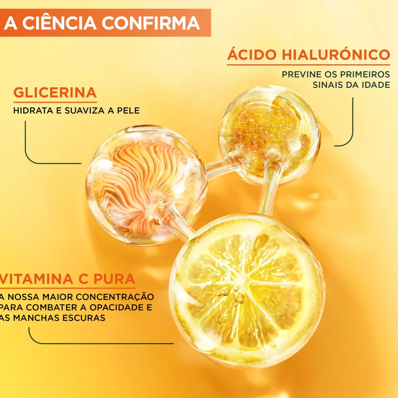 Skin Active Vitamina C Serum de Noche