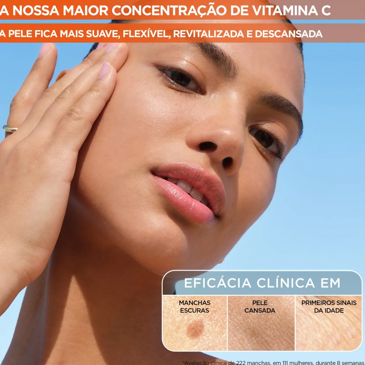 Skin Active Vitamina C Serum de Noche
