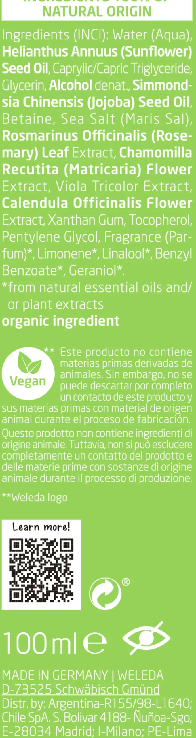 Skin Food Aceite Seco Ultraligero