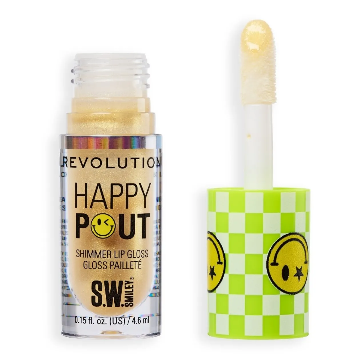 Smiley Happy Pout Shimmer Lip Gloss