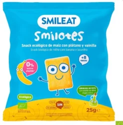 Smilitos De Plátano Y Vainilla