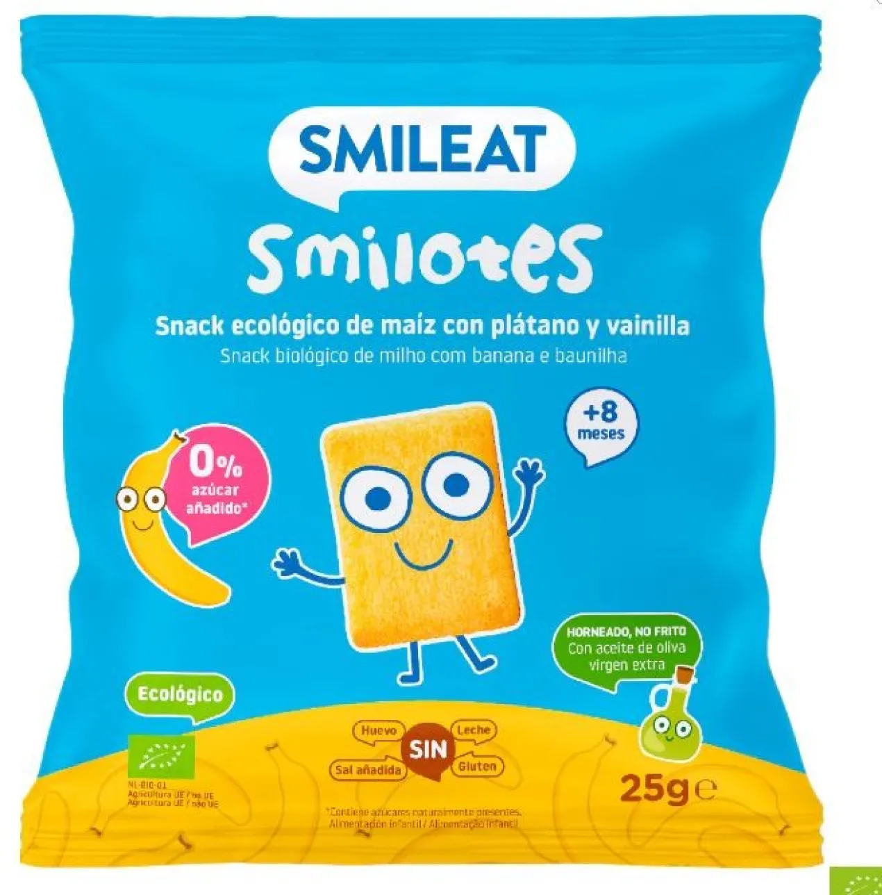 Smilitos De Plátano Y Vainilla