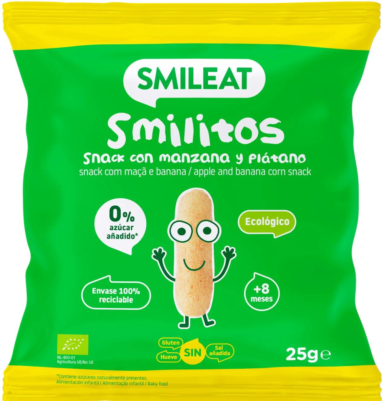 Smilitos Manzana y Plátano