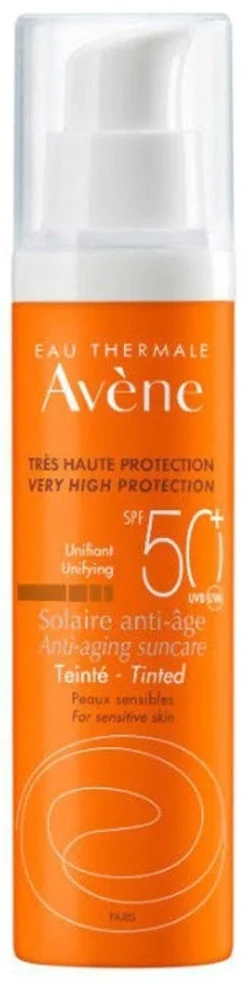 Solaire Anti Age Crema Solar Antiedad con Color SPF50