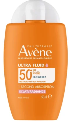 Solar Ultra Fluido Radiance Efecto Glow Diario SPF50+ Iluminador
