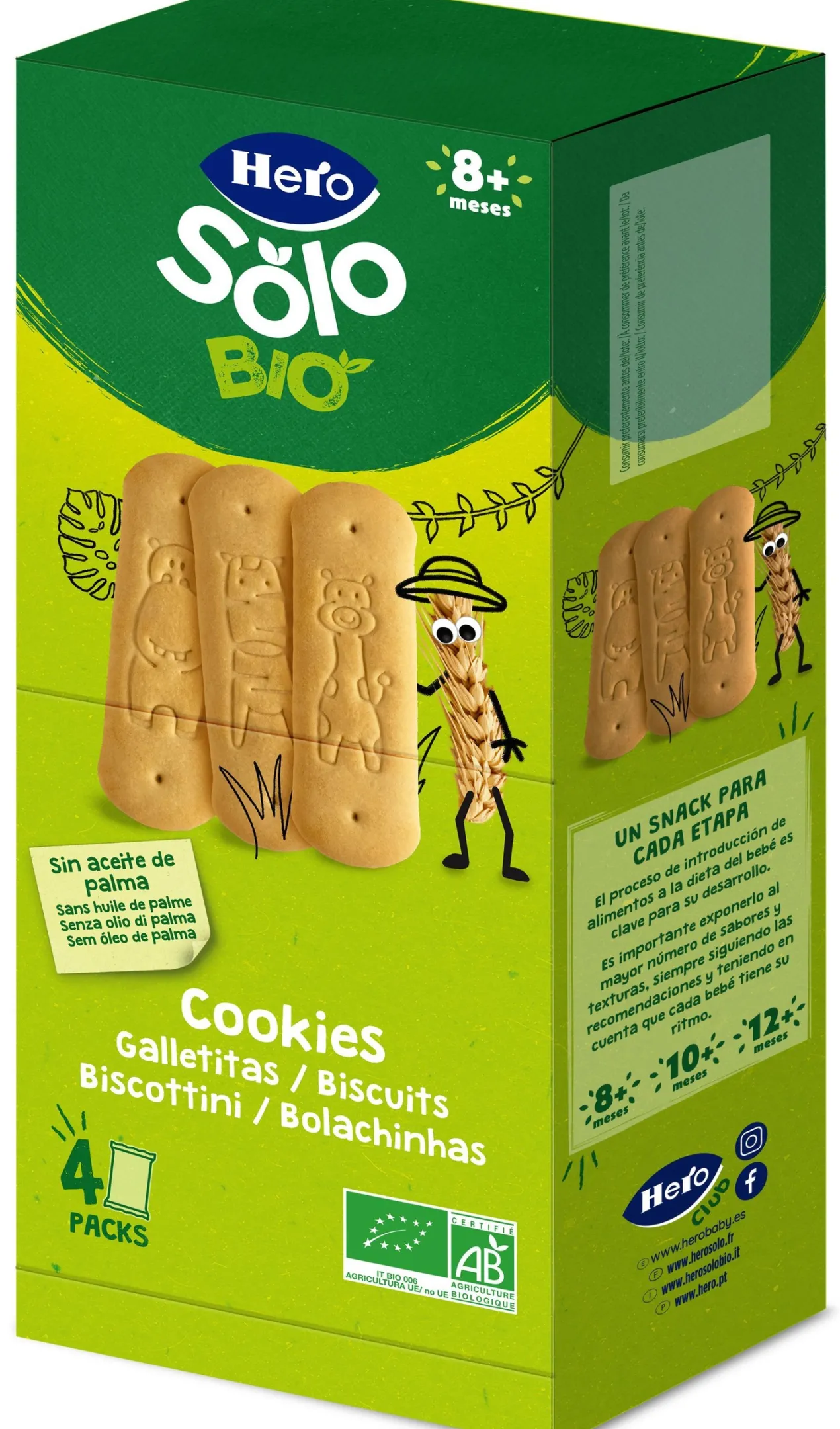 Solo BIO Galletas +8 Meses