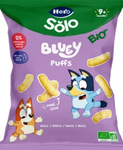 Solo Bio Snack Maiz Bluey Puffs Aceite De Oliva