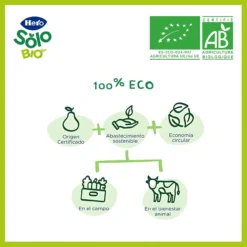 Solo Bio Snacks Puffs Maíz, Avena y Plátano +8 Meses