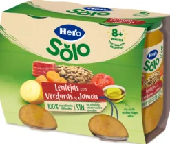 Solo Tarrito Lentejas con Verduras +8 Meses