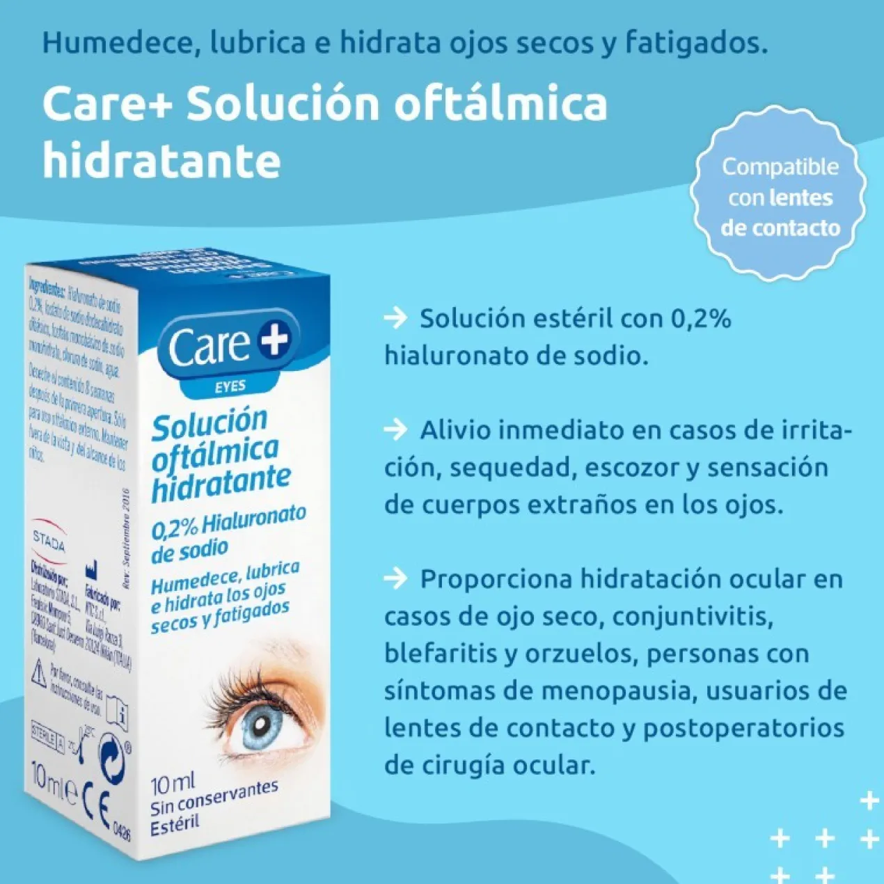 Solución Oftálmica Hidratante 0,2% Hialuronato de Sodio