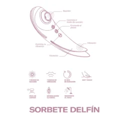 Sorbete Delfin Succionador
