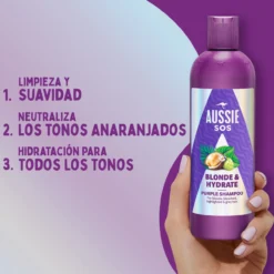 SOS Blonde & Hydrate Champú Morado