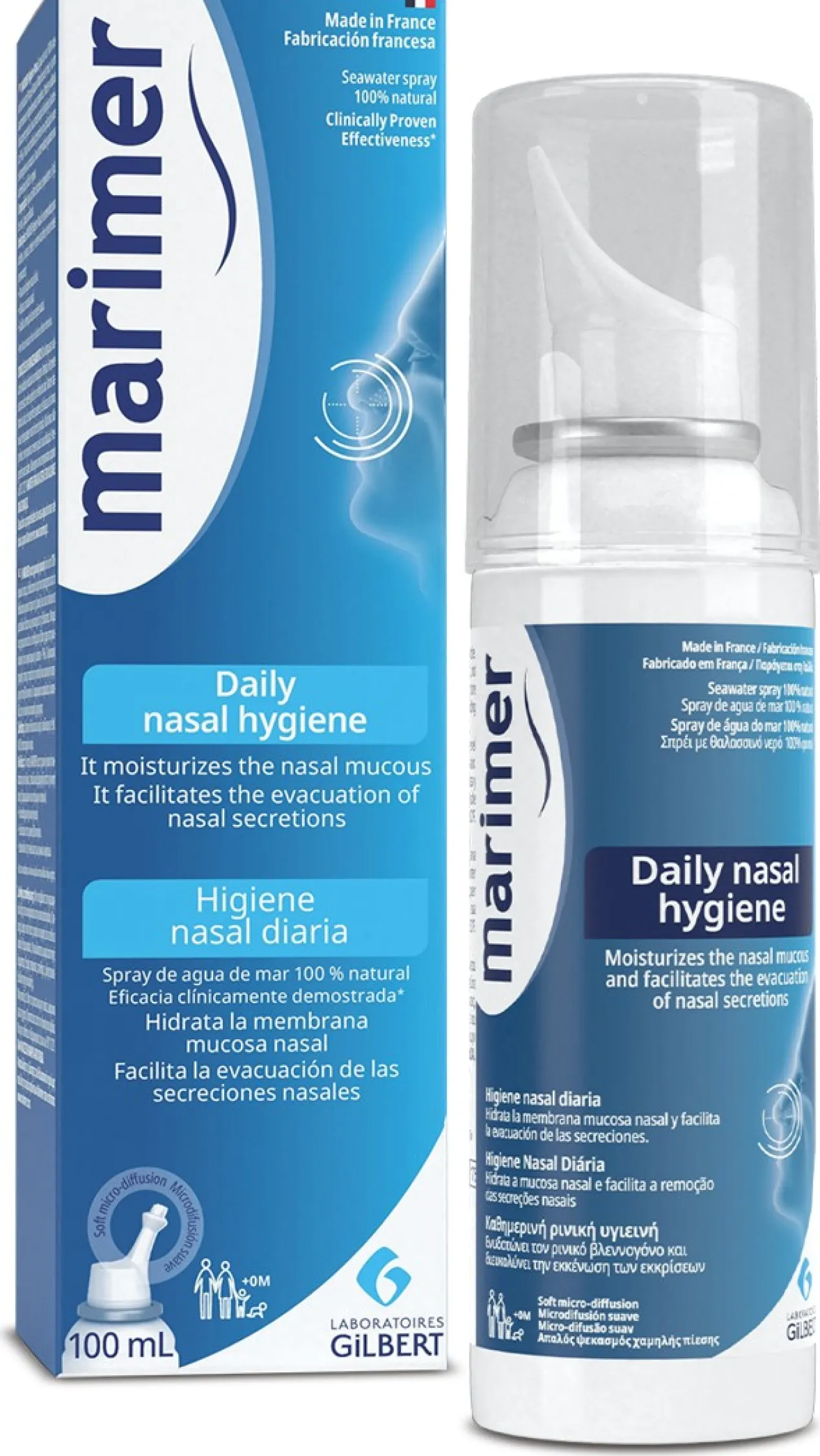 Spray Isotónico Higiene Nasal Diaria