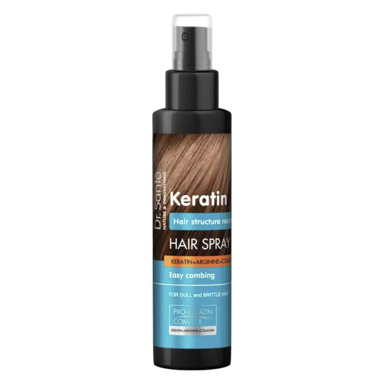 Spray Keratin Hair Structure