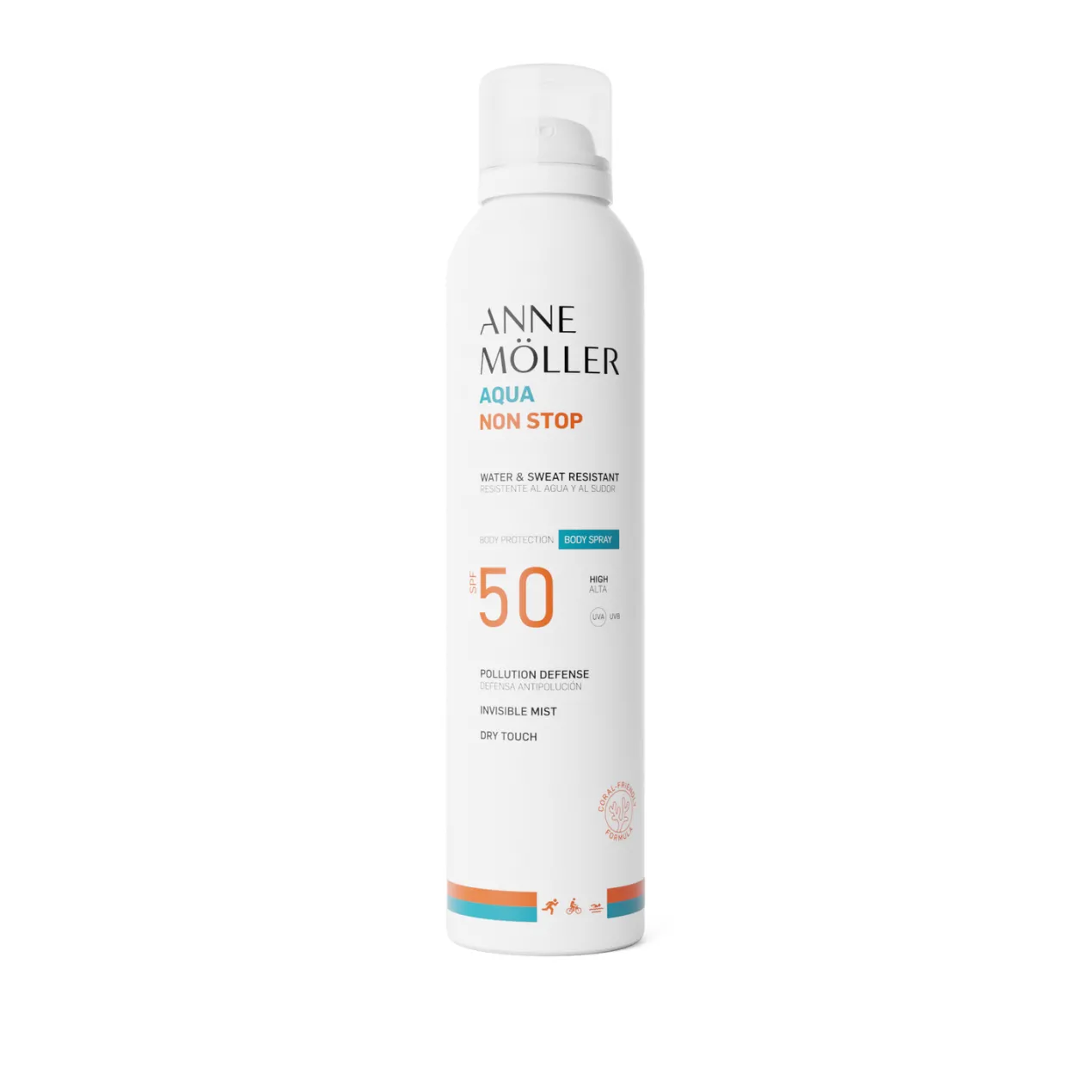 Spray Lotion Body Protection Aqua Non Stop SPF50+