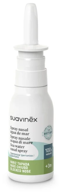 Spray Nasal Agua de Mar Hipertónica +3Meses