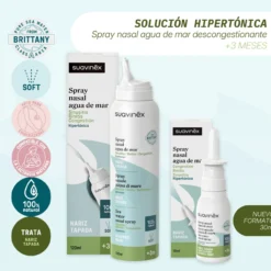 Spray Nasal Agua de Mar Hipertónica +3Meses