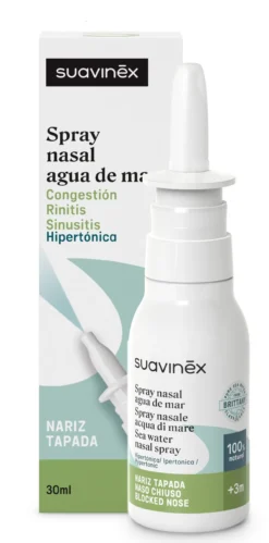 Spray Nasal Agua de Mar Hipertónica +3Meses