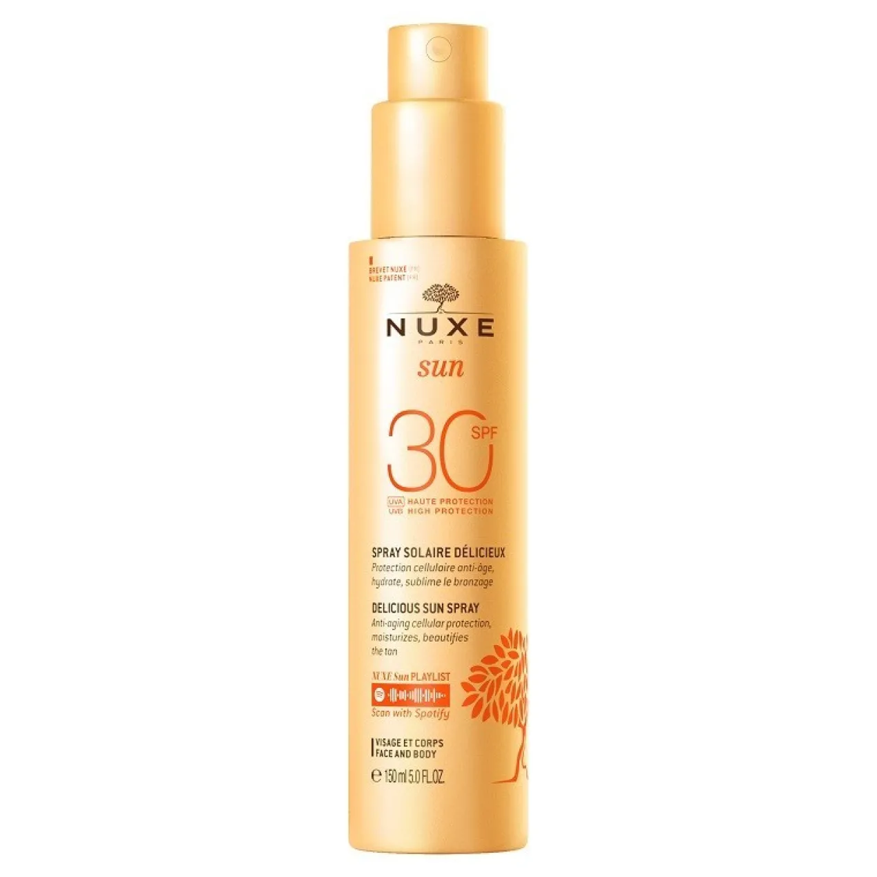 Spray Solar Alta Protección SPF30 Rostro y Cuerpo