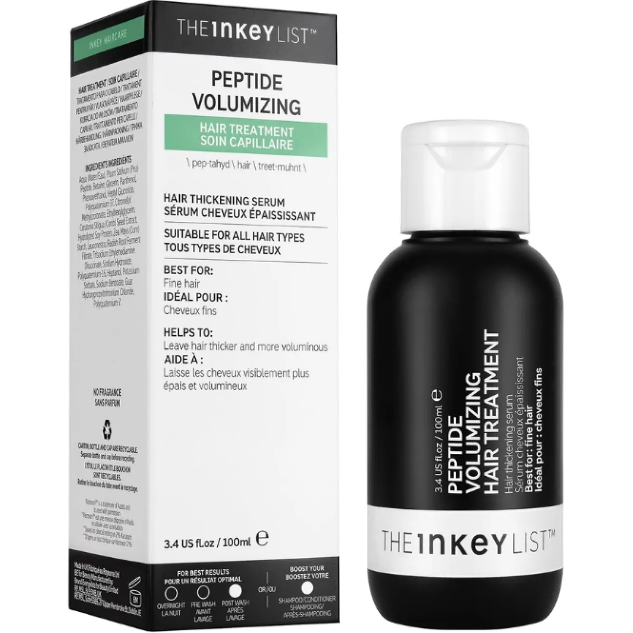 Sérum Capilar Voluminizador Peptide Volumizing Hair Treatment
