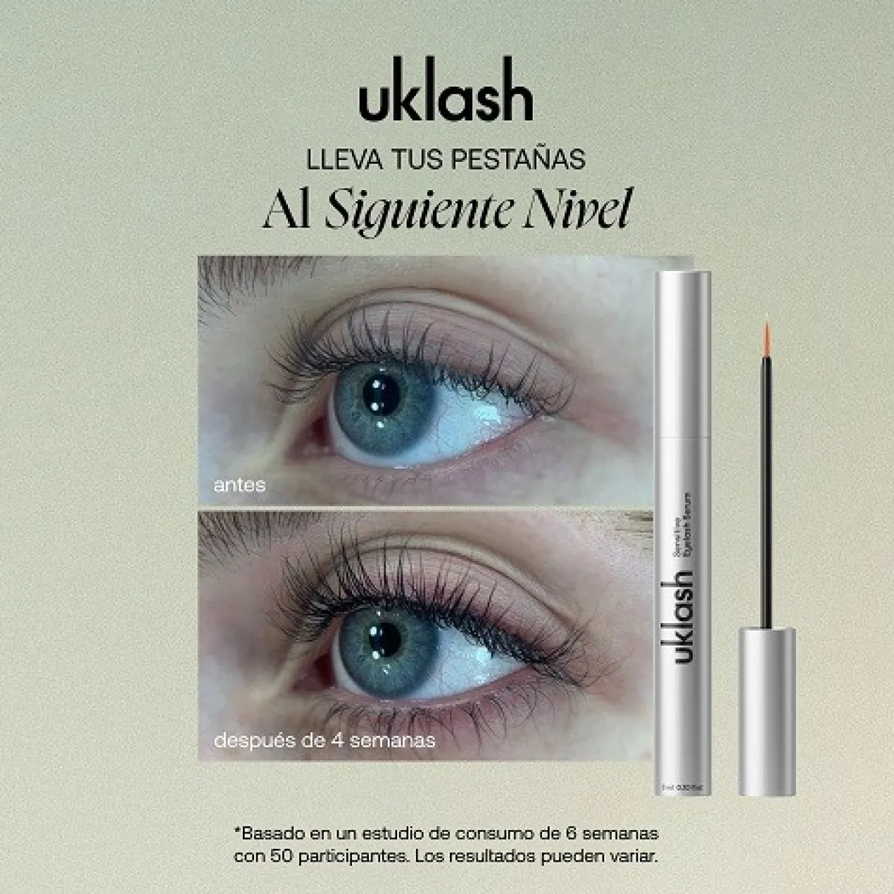 Sérum de Pestañas para Ojos Sensibles