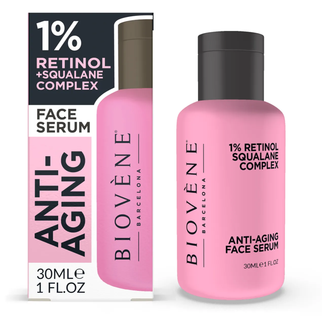Sérum Facial Antiedad 1% Retinol + Escualano