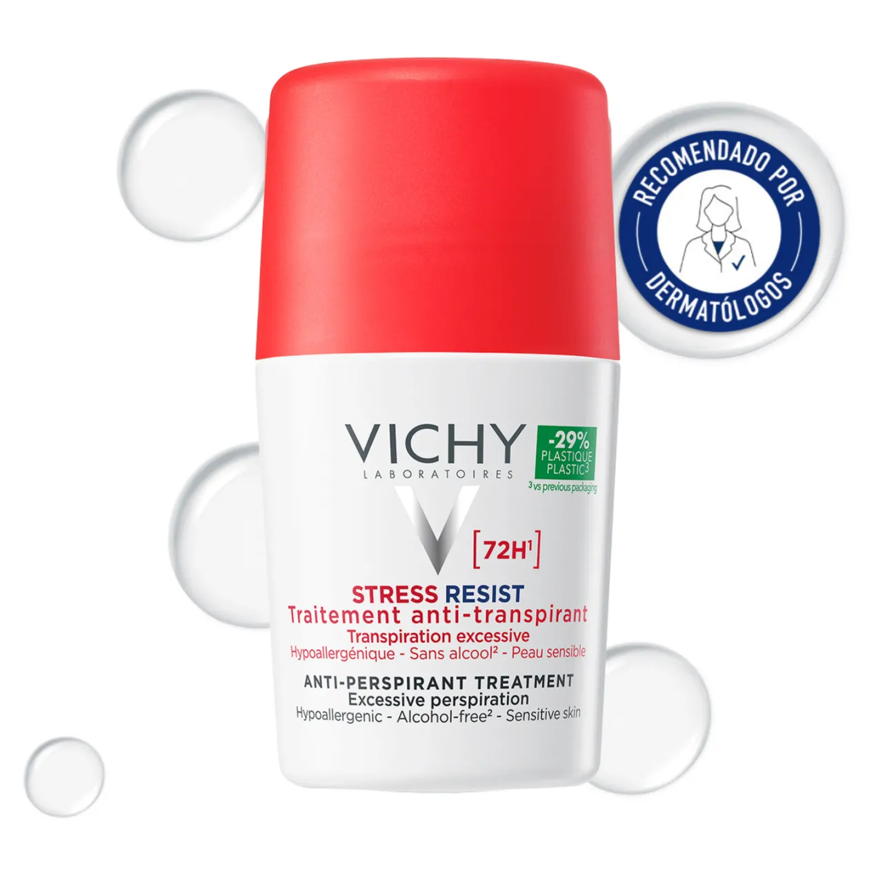 Stress Resist Desodorante Roll-On Tratamiento Anti-Transpirante