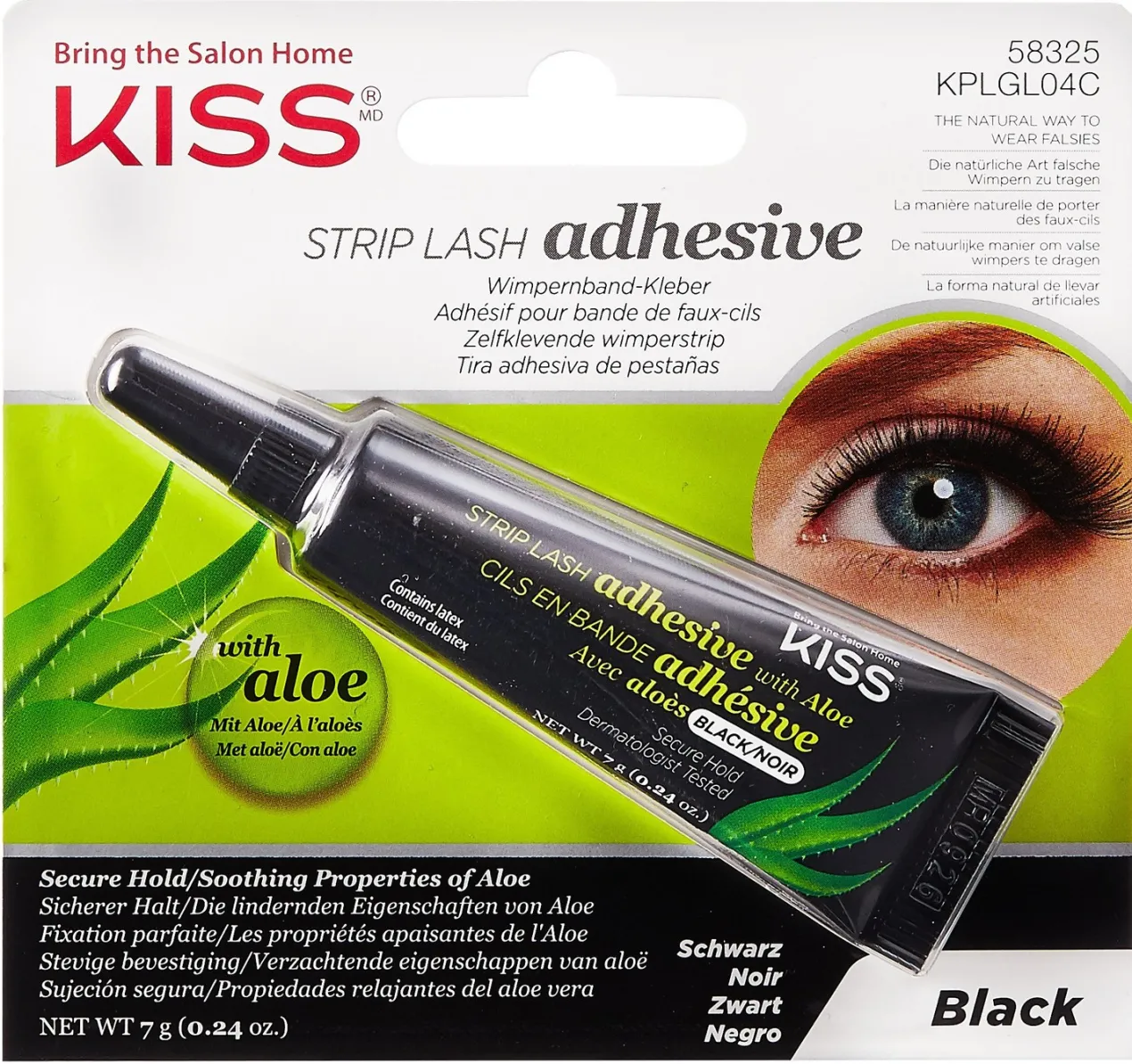 Strip Lash Tira Adhesiva de Pestañas con Aloe Vera