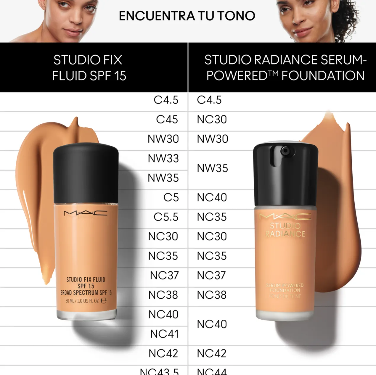 Studio Radiance Serum - Powered Foundation Base de maquillaje 24 hs hidratación