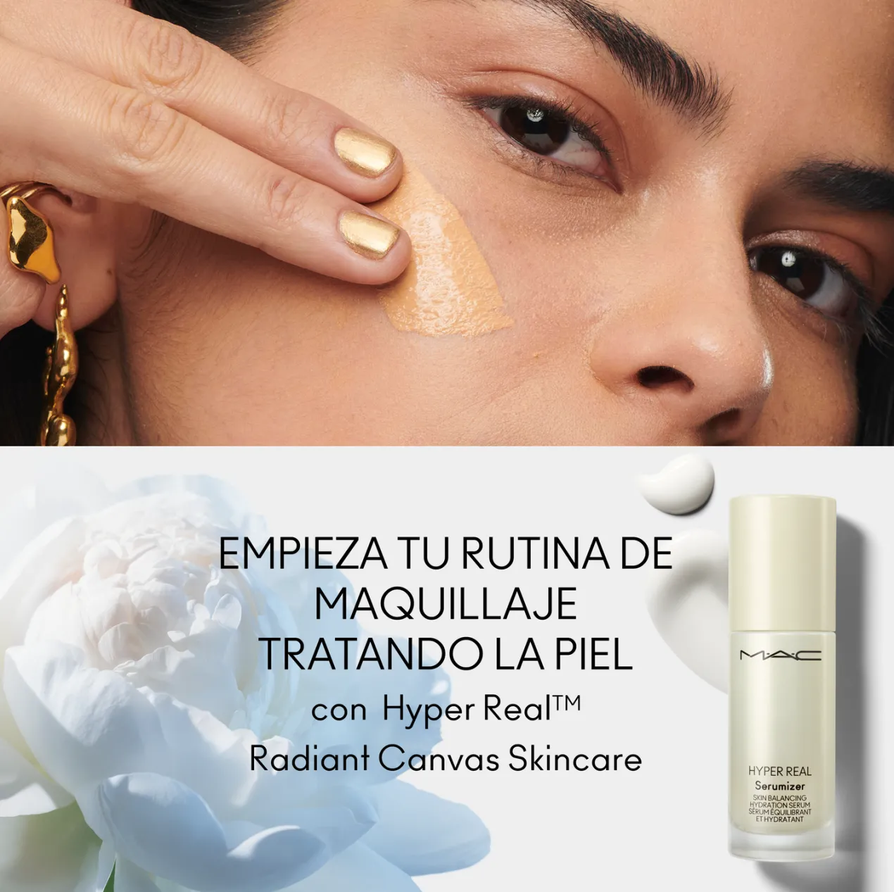 Studio Radiance Serum - Powered Foundation Base de maquillaje 24 hs hidratación
