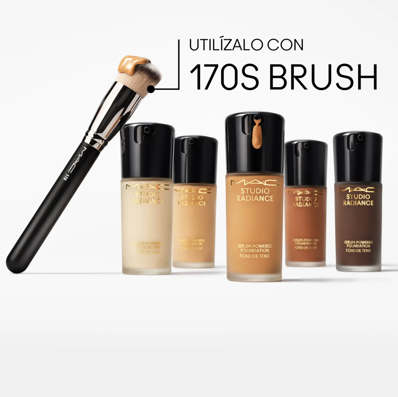 Studio Radiance Serum - Powered Foundation Base de maquillaje 24 hs hidratación