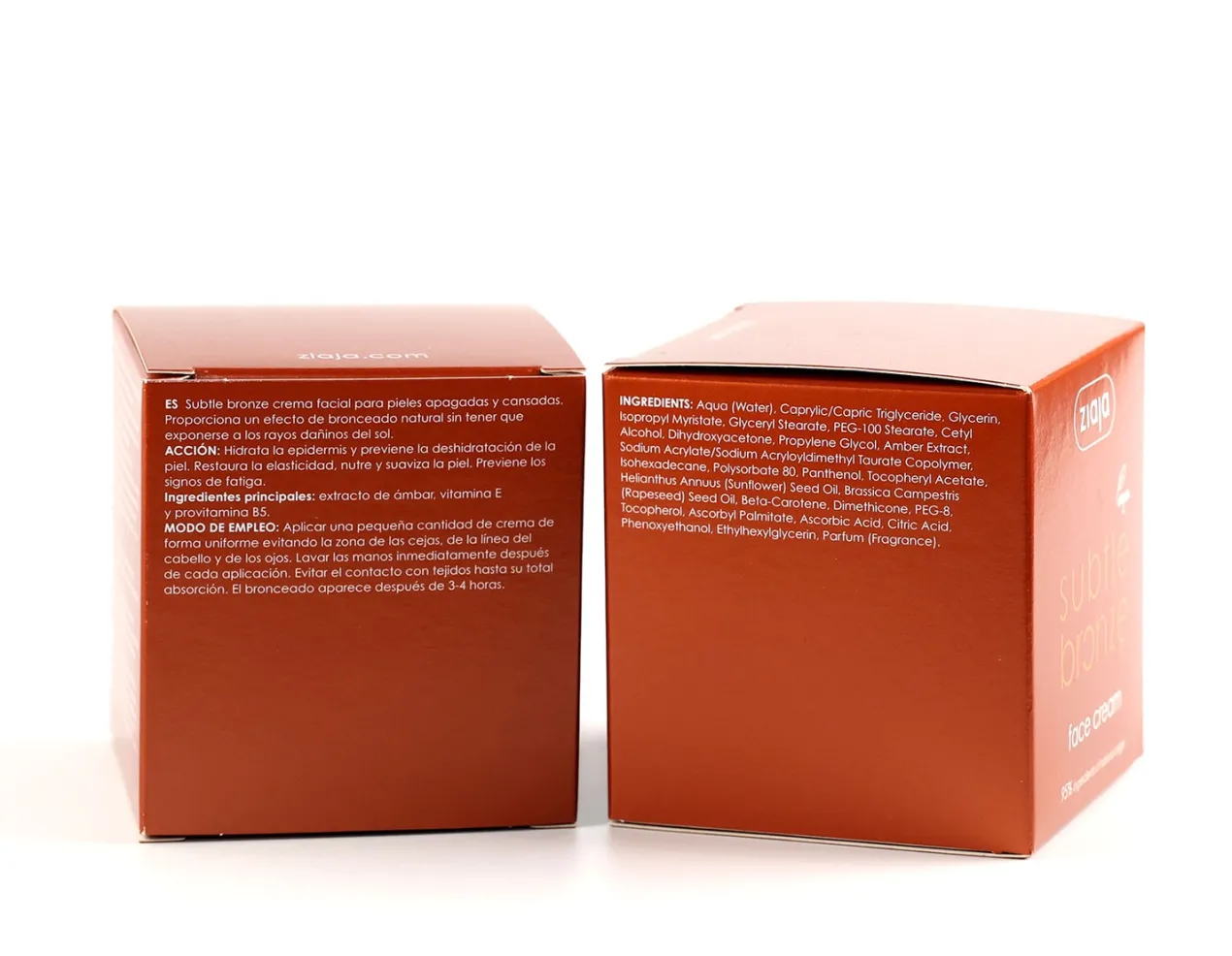 Subtle Bronze Crema Facial Autobronceadora