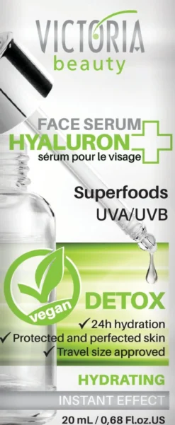 Suero Facial Hidratante y Protector