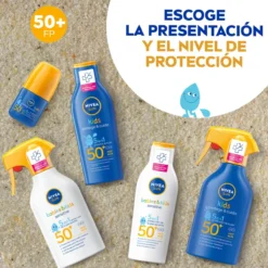 SUN Babies & Kids Sensitive 5 en 1 Spray Solar SPF50+