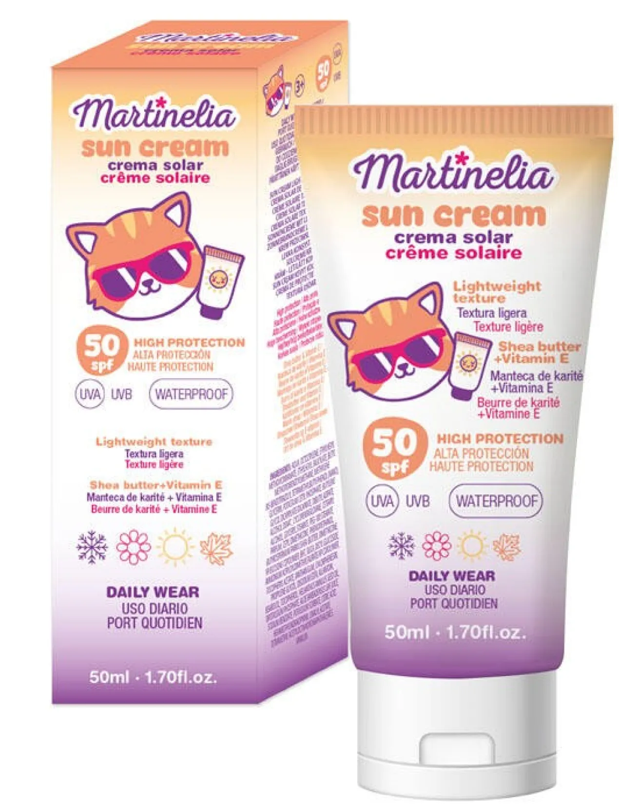 Sun Cream Waterproof SPF50 Crema Solar Infantil