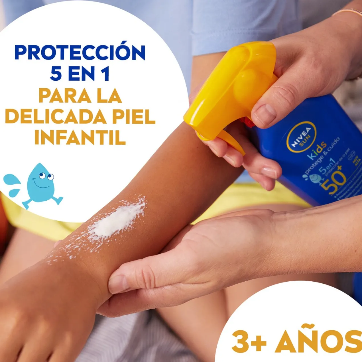 Sun Kids Protege & Cuida Spray Solar FPS 50+