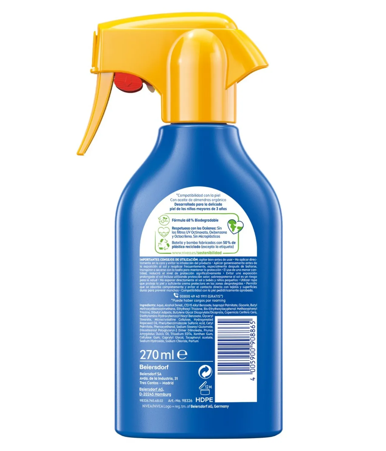 Sun Kids Protege & Cuida Spray Solar FPS 50+