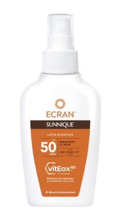 Sunnique Leche Protectora Spray Vitaminas FPS50