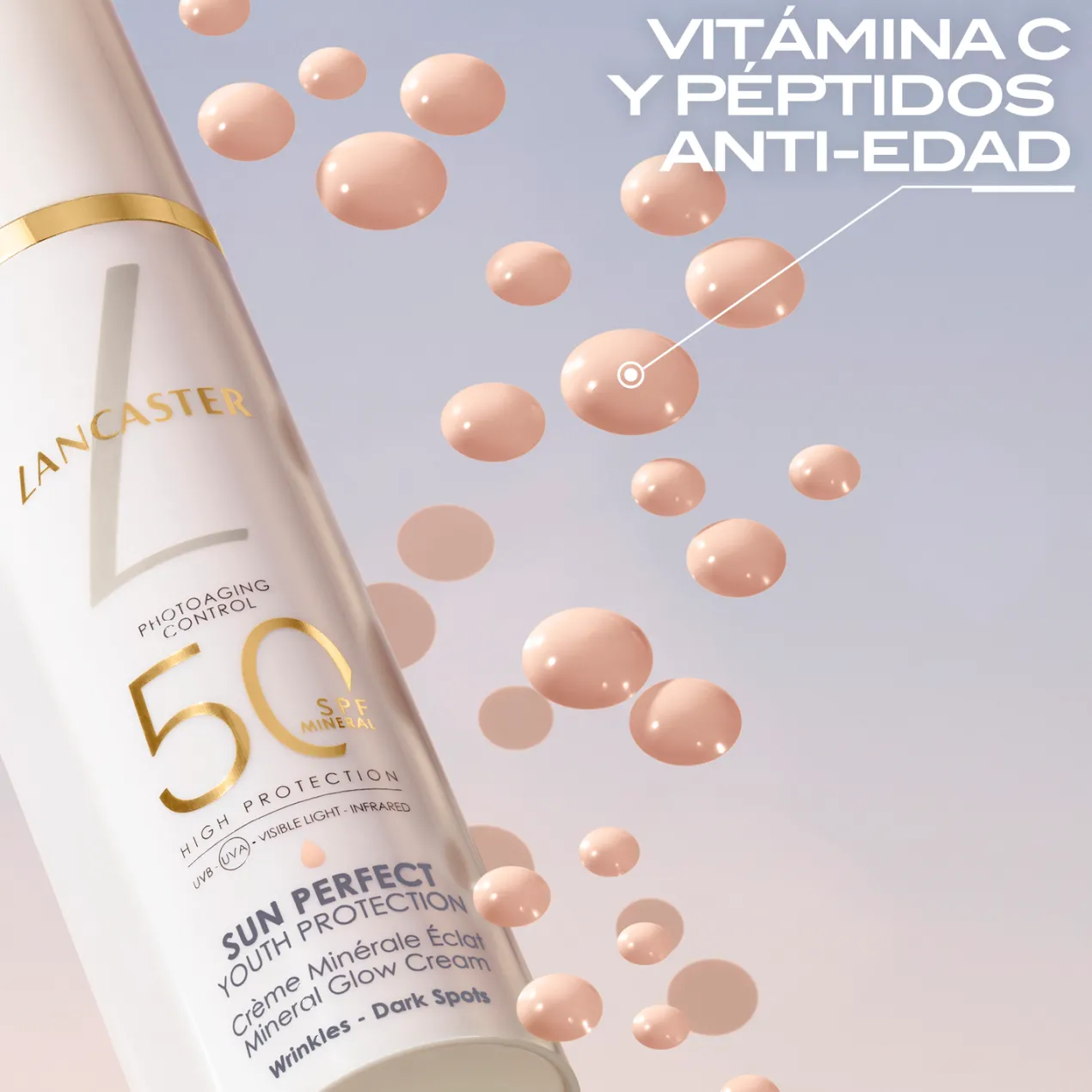 Sun Perfect Crema Mineral Iluminadora SPF50